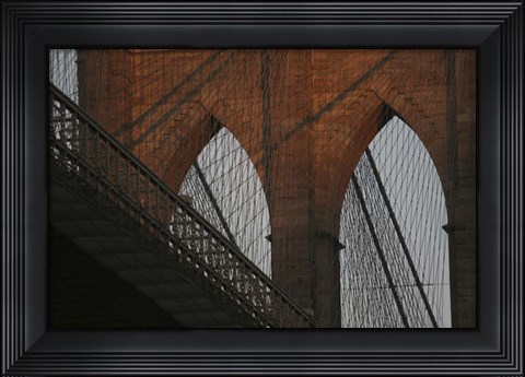 Framed Brooklyn Bridge 1 Print