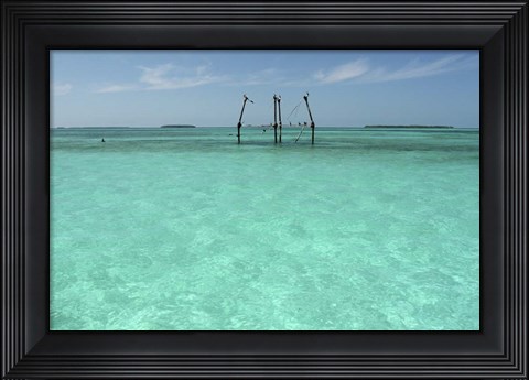 Framed Hemingway&#39;s Platform Print