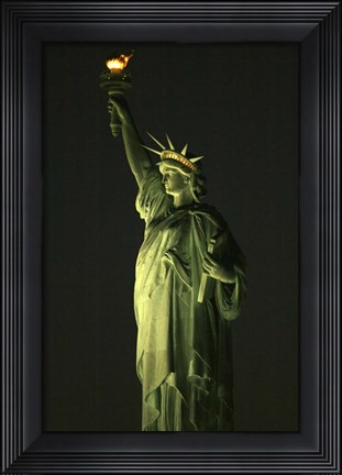 Framed Liberty Vertical Print