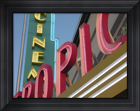 Framed Tropic Cinema Print