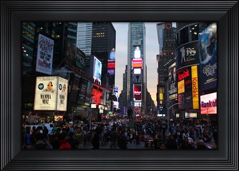 Framed Times Square Print