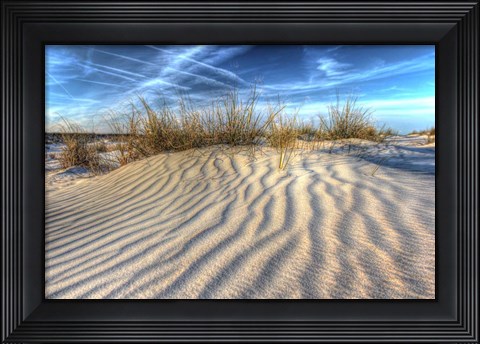 Framed Dune Lines Print