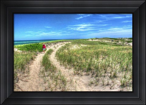 Framed Dune Walker Print