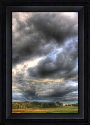 Framed Front Forty Vertical Print