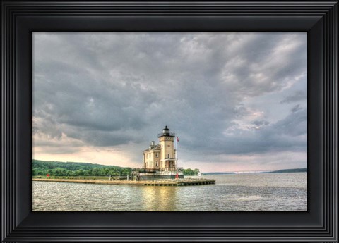 Framed Kingston Lighthouse Print