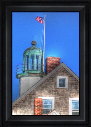 Framed Lightkeepers Home Vertical Print