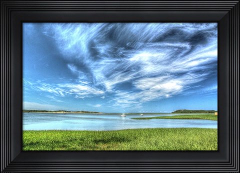 Framed Outside Wellfleet Print