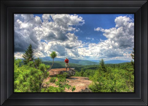 Framed Summit View Print