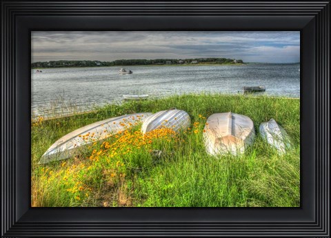 Framed CC Boats And Bulkhead Print