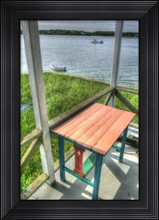 Framed CC Porch Vertical Print