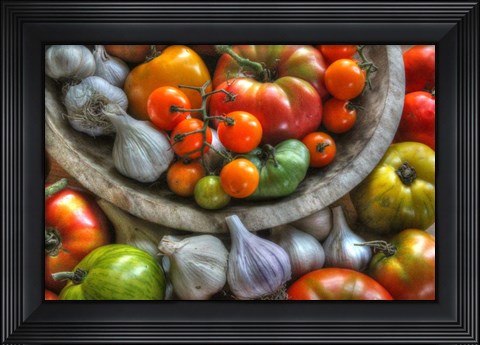 Framed Harvest 2014 1 Print