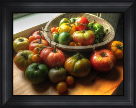 Framed Harvest 2014 2 Print