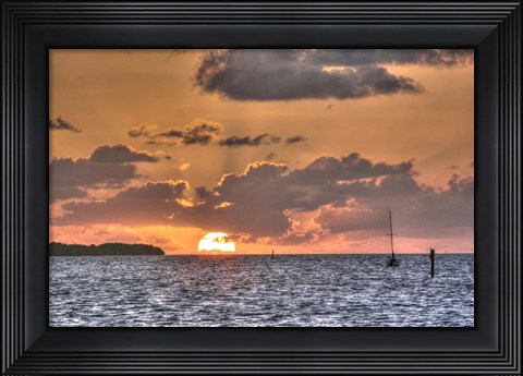 Framed Key West Sunrise II Print