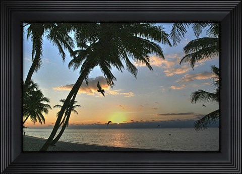 Framed Key West Sunrise VII Print
