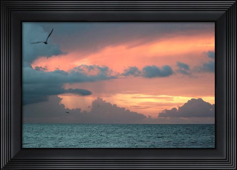 Framed Key West Sunset IV Print