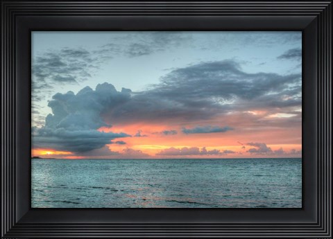 Framed Key West Sunset V Print