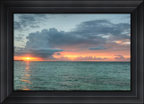Framed Key West Sunset VI Print