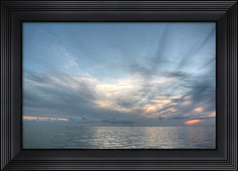 Framed Key West Sunset VIII Print