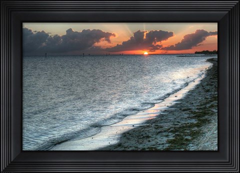 Framed Key West Sunset XI Print