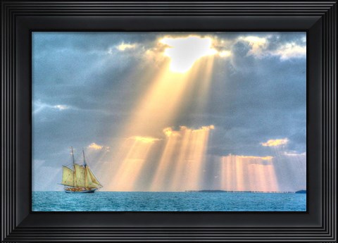 Framed Key West Sunset XIII Print
