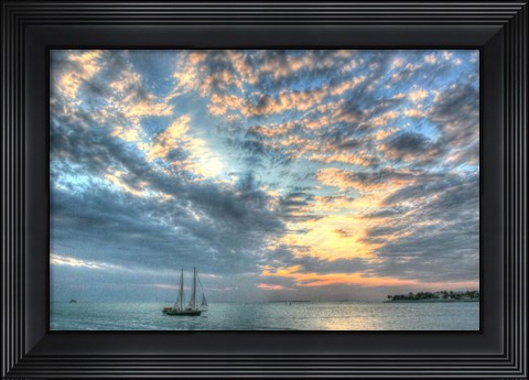 Framed Mallory Sunset Print