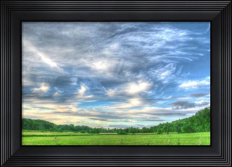 Framed Meadow Midday Print