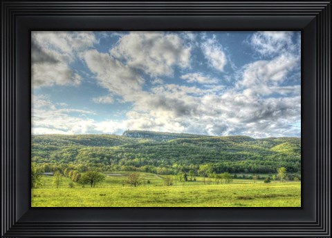 Framed Mohonk Spring Wide Print