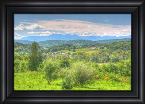 Framed Northern Catskills from Stockport Print