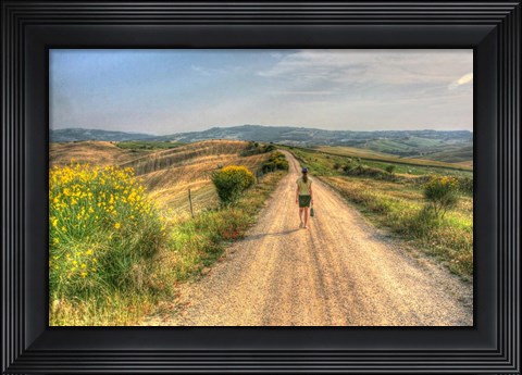Framed Tuscan Model Release Print