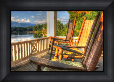 Framed Three Rockers Print