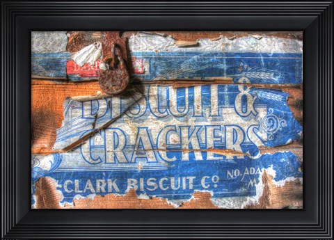 Framed Biscuit Box Print