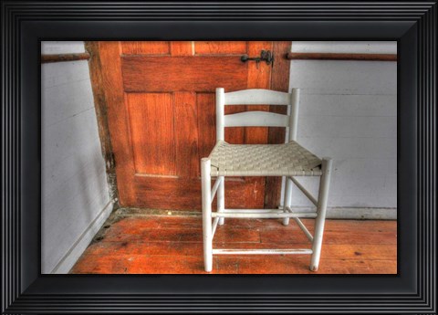 Framed House Corner Chair Print