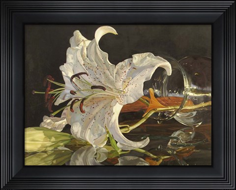 Framed Love Lies Bleeding Print