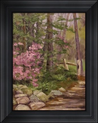 Framed Pink Spendor Print