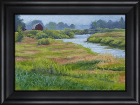 Framed Winding Stream Print
