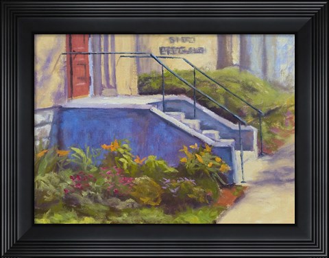 Framed Steps Print