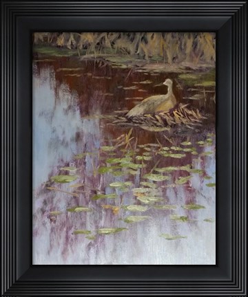 Framed Crane Print
