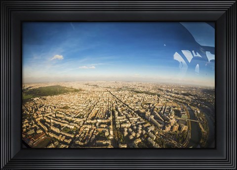 Framed Bird&#39;s Eye View Print