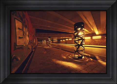 Framed Light Bridge Print