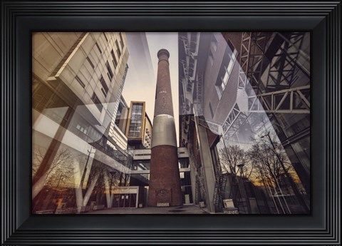 Framed Universite Architecture Print