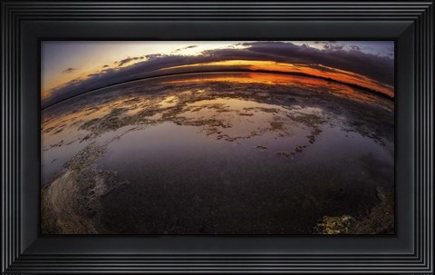 Framed Etang St Cyp Color Print