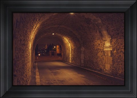 Framed Door To Paris (2) Print