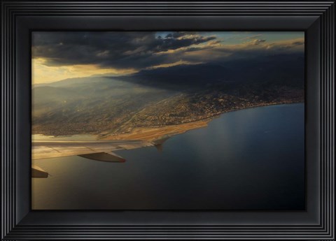 Framed Nice Airport Print