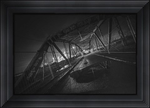 Framed Seguin BW Print