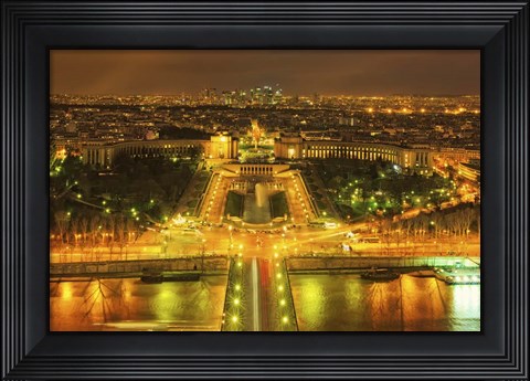 Framed Trocadero Print