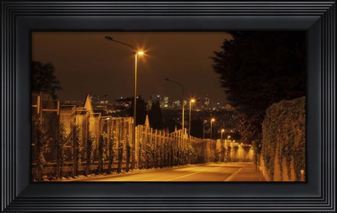 Framed Route de Sevres Print