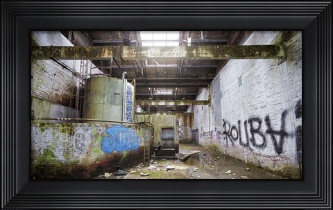 Framed Roubaix Urbex Print