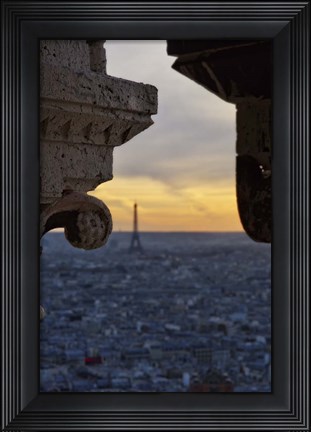 Framed Paris View Print