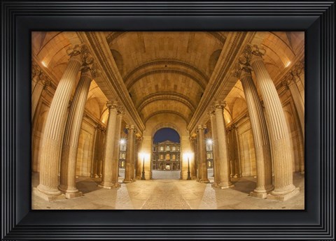 Framed Columns Print