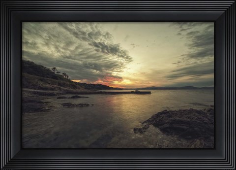 Framed Parc des Millionaires Print